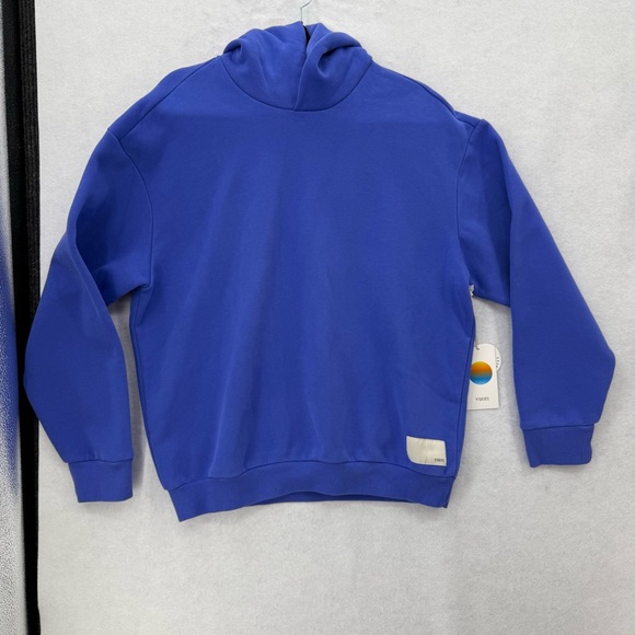 Vuori Tops - NWT Vuori Restore Oversized Hoodie Bright Iris Small VW2002
